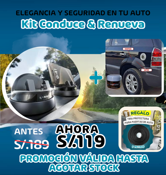Kit Conduce & Renueva 🚗🔥