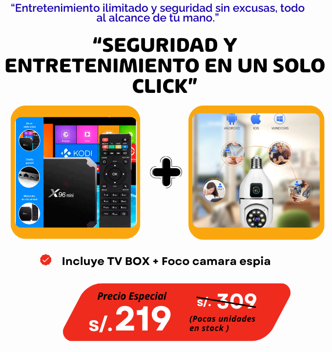 SEGURIDAD Y ENTRETENIMIENTO EN UN SOLO CLICK🎥📺📸💥🔥