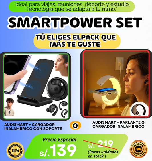 ELIGE TU MEJOR "SET SMARTPOWER" 📱🔥🔥