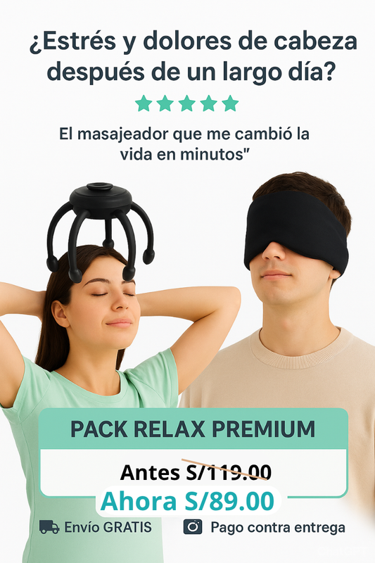 Pack relax PREMIUM🙂‍↔️💆🏽‍♂️💆🏽‍♀️🙂‍↔️